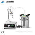 circular products automatic robot glue dispenser Rotary Table dispenser